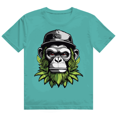 Division420 Heavy Cotton T-Shirt High OG Monkey aus 100% Baumwolle in modernem Tubular Fit
