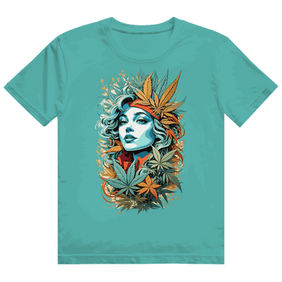 Heavy Cotton T-Shirt - Sweet Weed Girl | Division420®