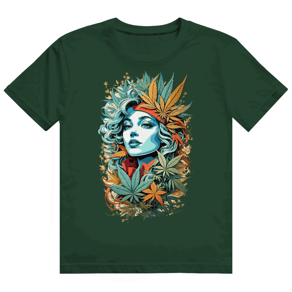 Heavy Cotton T-Shirt - Sweet Weed Girl | Division420®