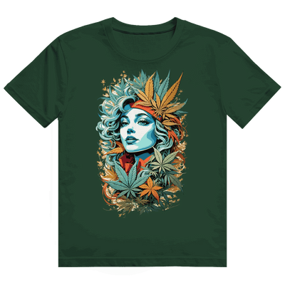 Heavy Cotton T-Shirt - Sweet Weed Girl | Division420®