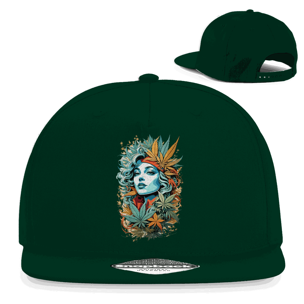 Snapback Rapper Cap - Sweet Weed Girl | Division420®