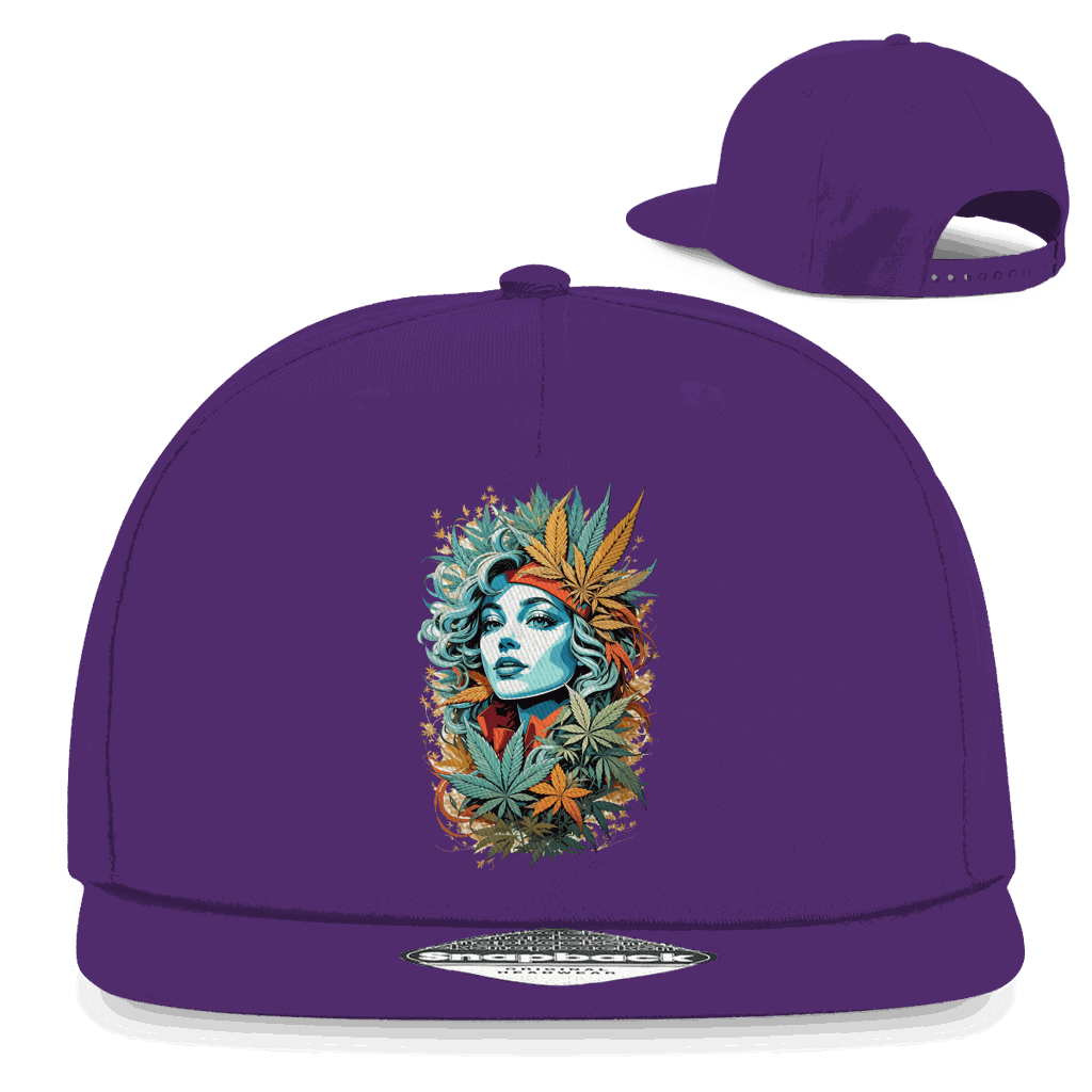 Snapback Rapper Cap - Sweet Weed Girl | Division420®