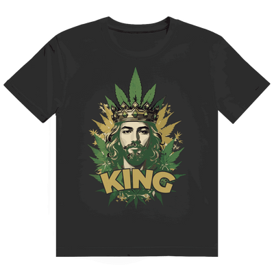Heavy Cotton T-Shirt - The King of Weed | Division420®