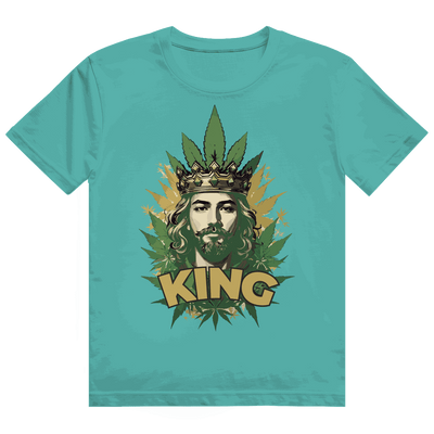 Heavy Cotton T-Shirt - The King of Weed | Division420®