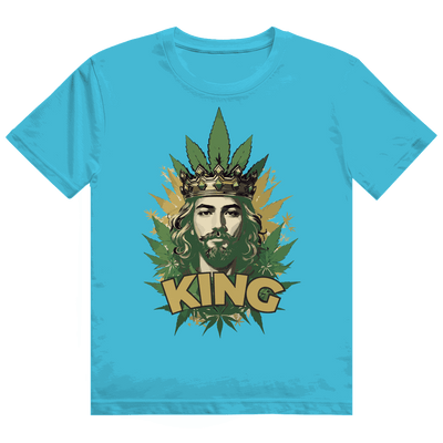 Heavy Cotton T-Shirt - The King of Weed | Division420®