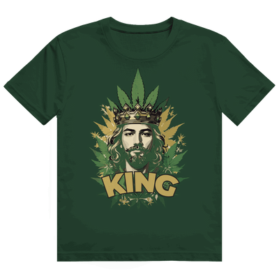 Heavy Cotton T-Shirt - The King of Weed | Division420®