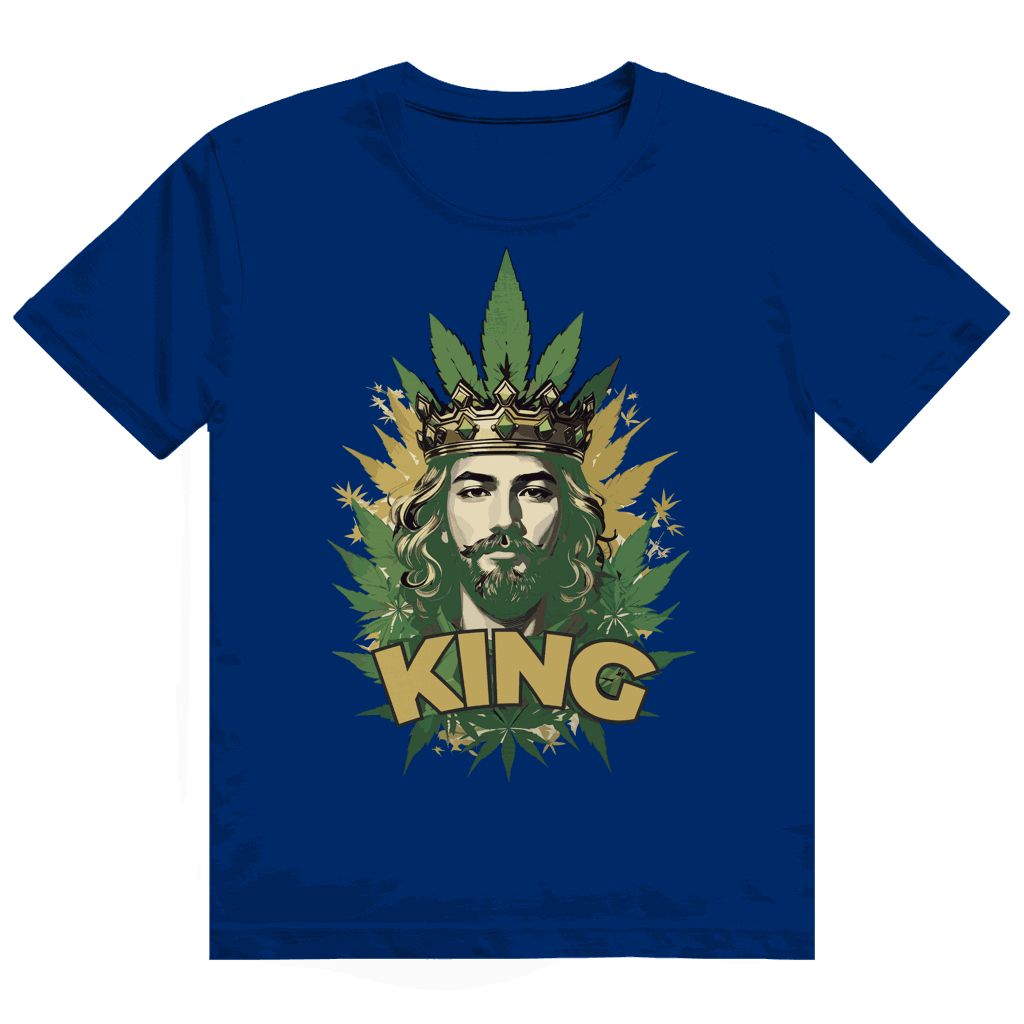 Heavy Cotton T-Shirt - The King of Weed | Division420®