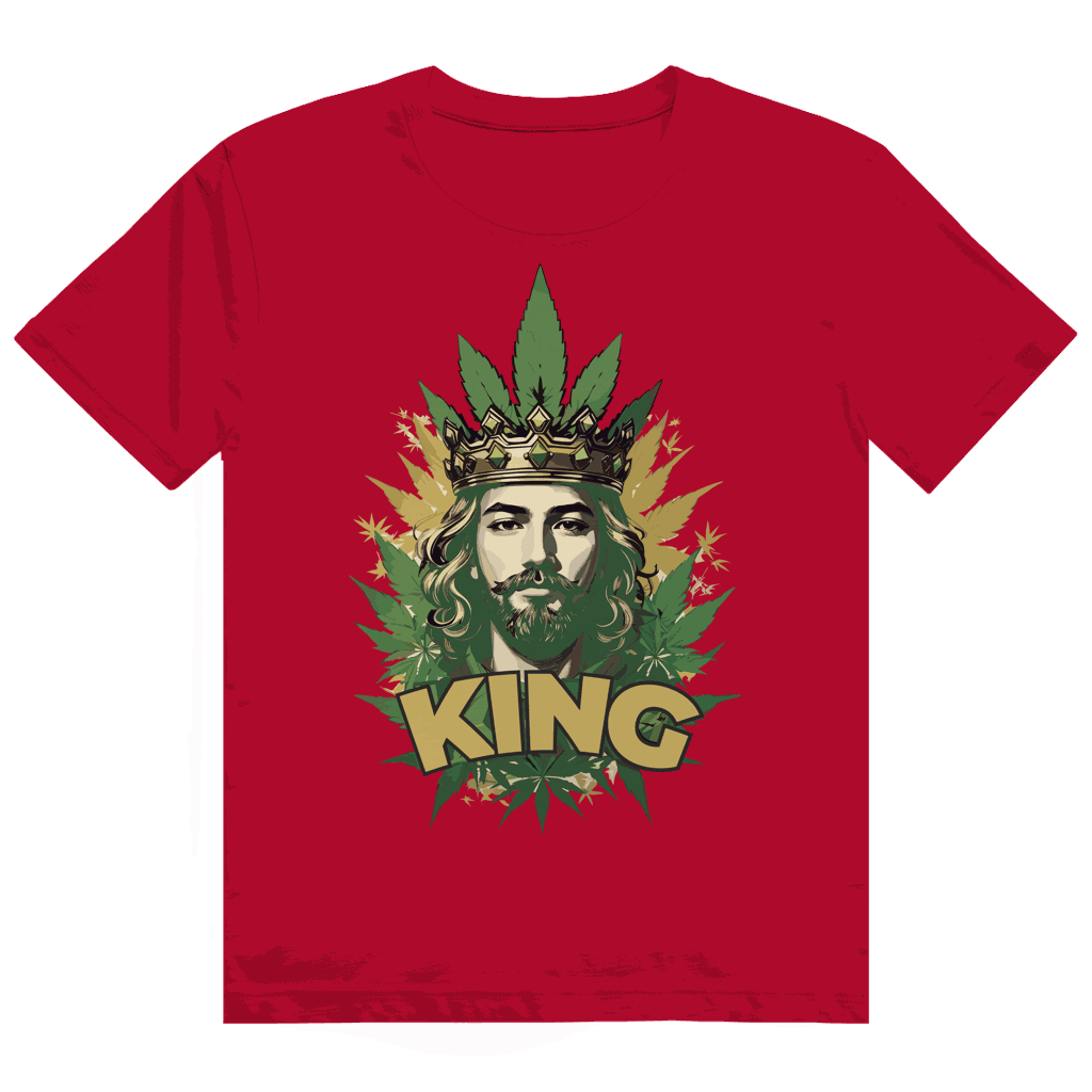 Heavy Cotton T-Shirt - The King of Weed | Division420®