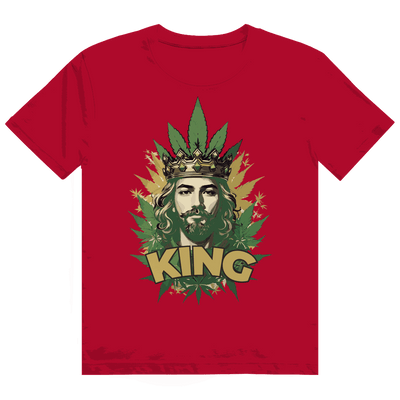 Heavy Cotton T-Shirt - The King of Weed | Division420®