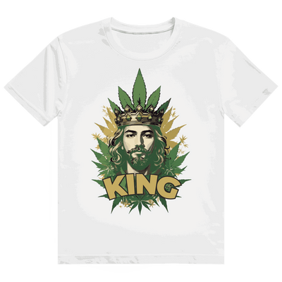 Heavy Cotton T-Shirt - The King of Weed | Division420®