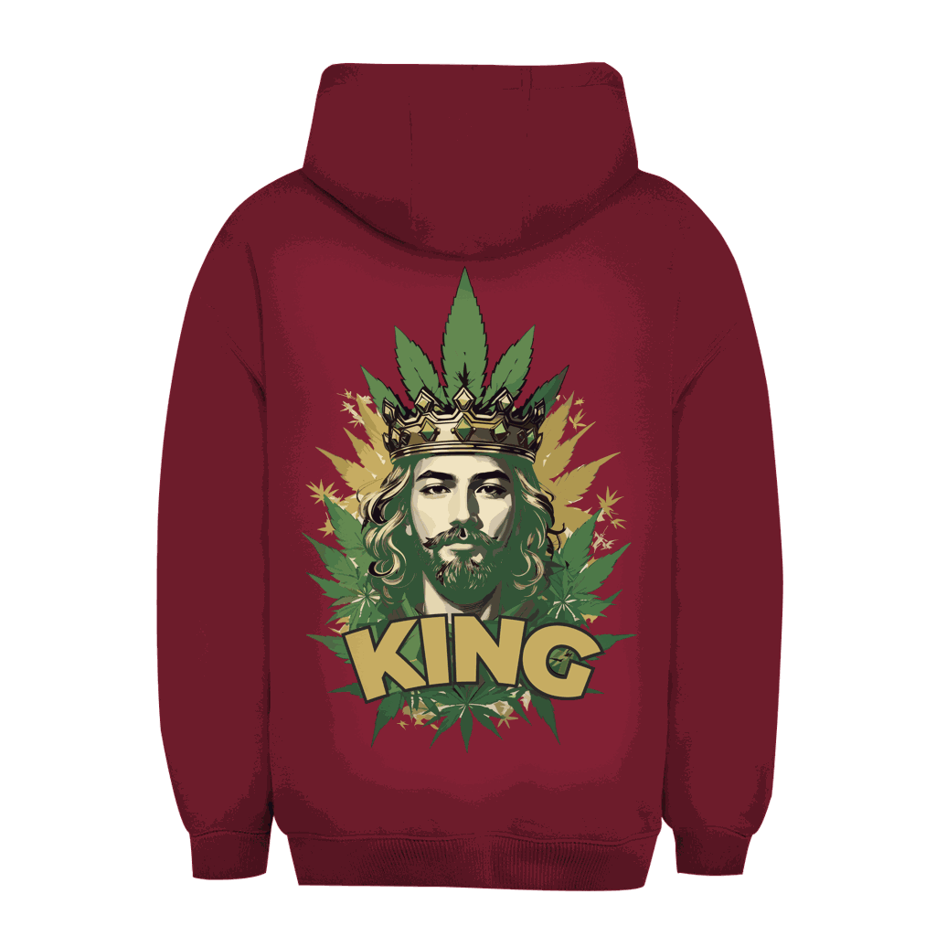 Unisex Oversize Hoodie - The King of Weed | Division420®