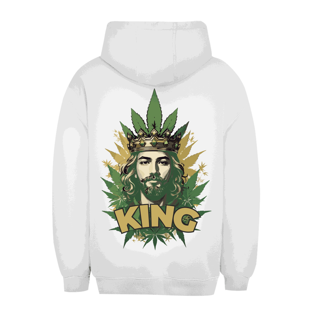 Unisex Oversize Hoodie - The King of Weed | Division420®
