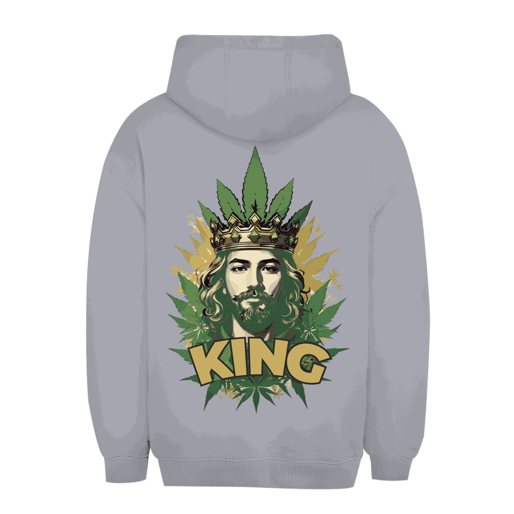 Unisex Oversize Hoodie - The King of Weed | Division420®