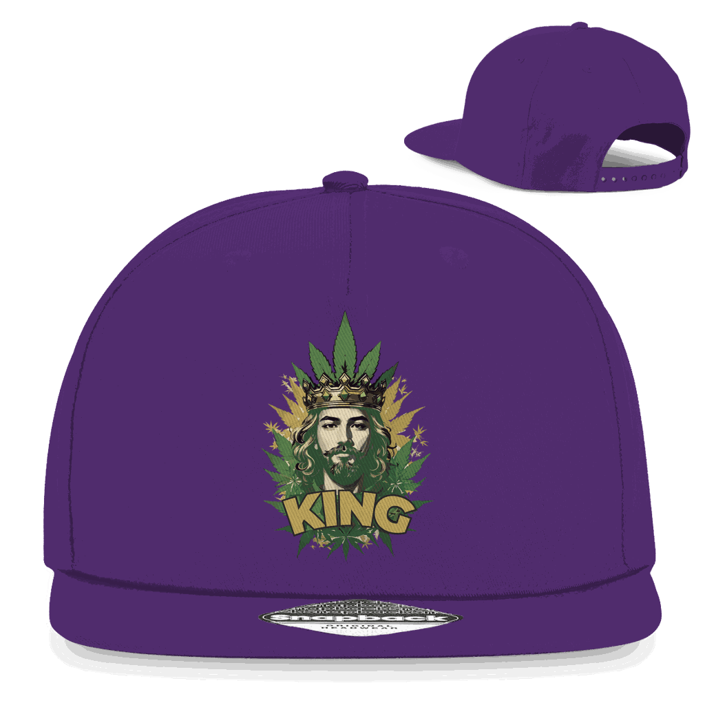 Snapback Rapper Cap - The King of Weed | Division420®