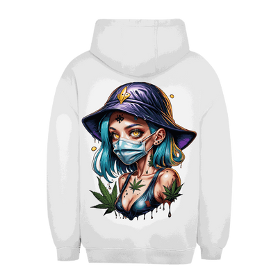 Unisex Oversize Hoodie in lässigem Stil mit Kapuze und Kängurutasche von Division420