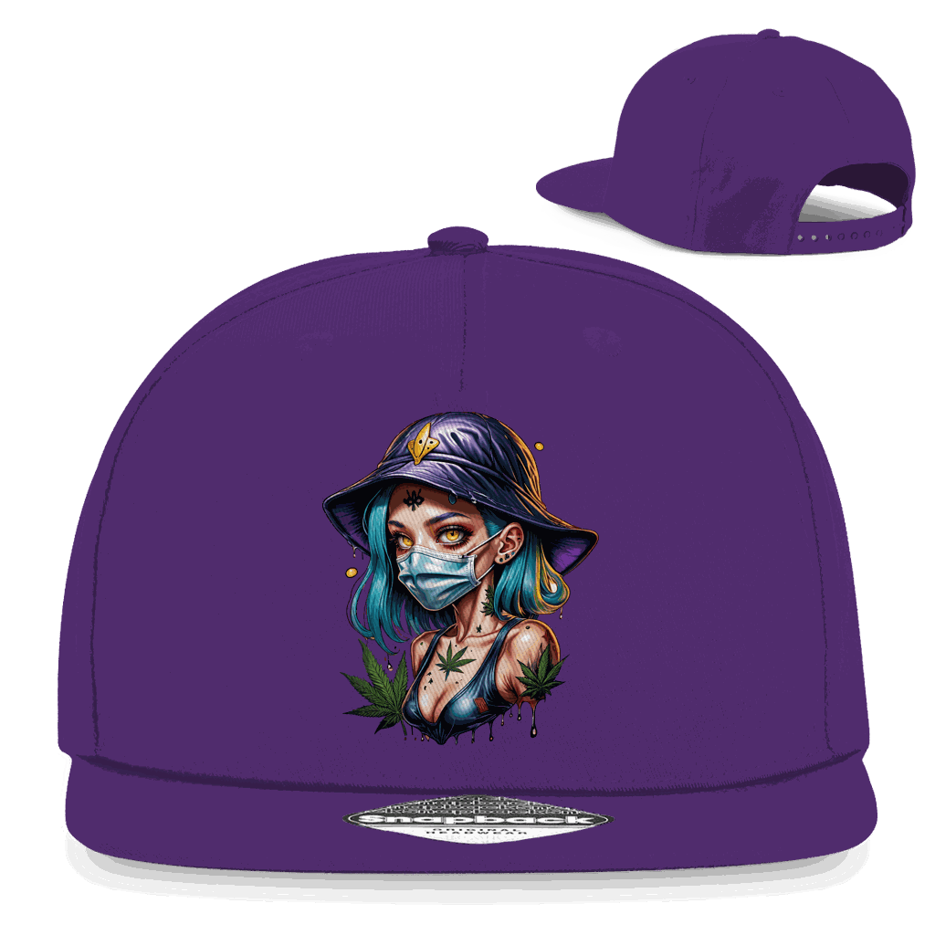 Snapback Rapper Cap - Weed Sweet Girl | Division420®