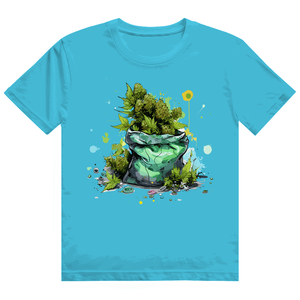 Division420 Heavy Cotton T-Shirt Sweet Weed Pack in hochwertiger Baumwolle mit modernem Tubular Fit und nachhaltiger Produktion