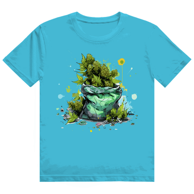 Division420 Heavy Cotton T-Shirt Sweet Weed Pack in hochwertiger Baumwolle mit modernem Tubular Fit und nachhaltiger Produktion