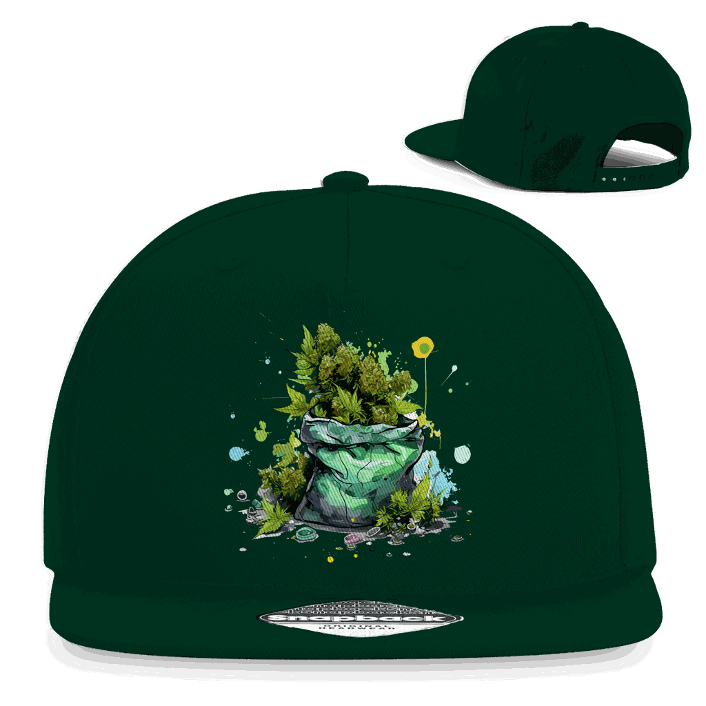 Snapback Rapper Cap - Sweet Weed  Pack | Division420®