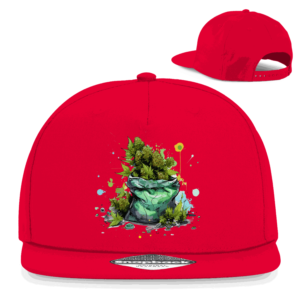 Snapback Rapper Cap - Sweet Weed  Pack | Division420®