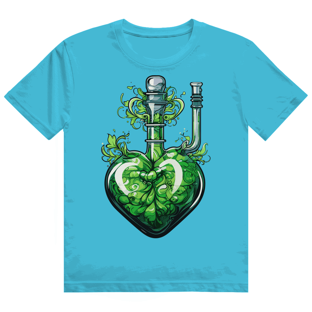 Heavy Cotton T-Shirt - Heart Bong | Division420®