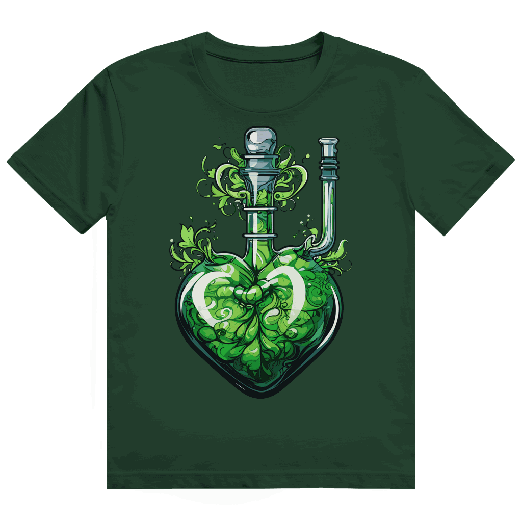 Heavy Cotton T-Shirt - Heart Bong | Division420®