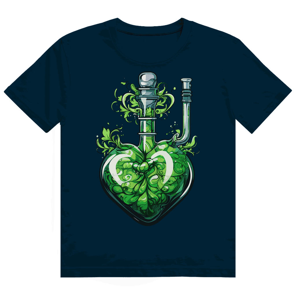 Heavy Cotton T-Shirt - Heart Bong | Division420®