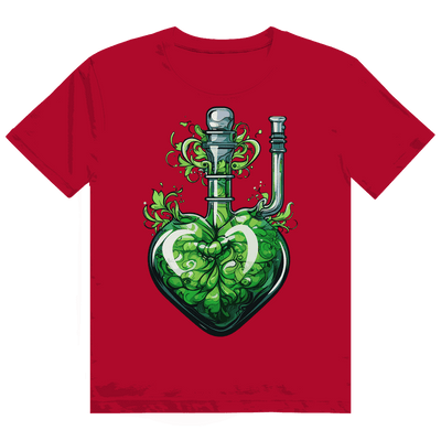 Heavy Cotton T-Shirt - Heart Bong | Division420®