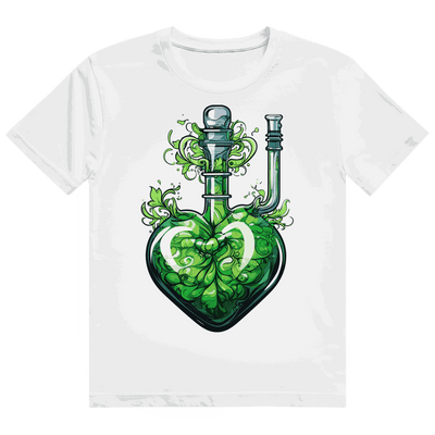 Heavy Cotton T-Shirt - Heart Bong | Division420®
