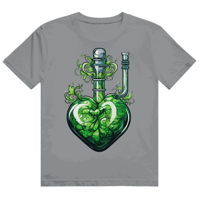 Heavy Cotton T-Shirt - Heart Bong | Division420®