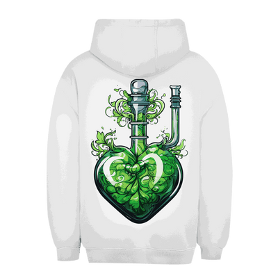 Unisex Oversize Hoodie Heart Bong