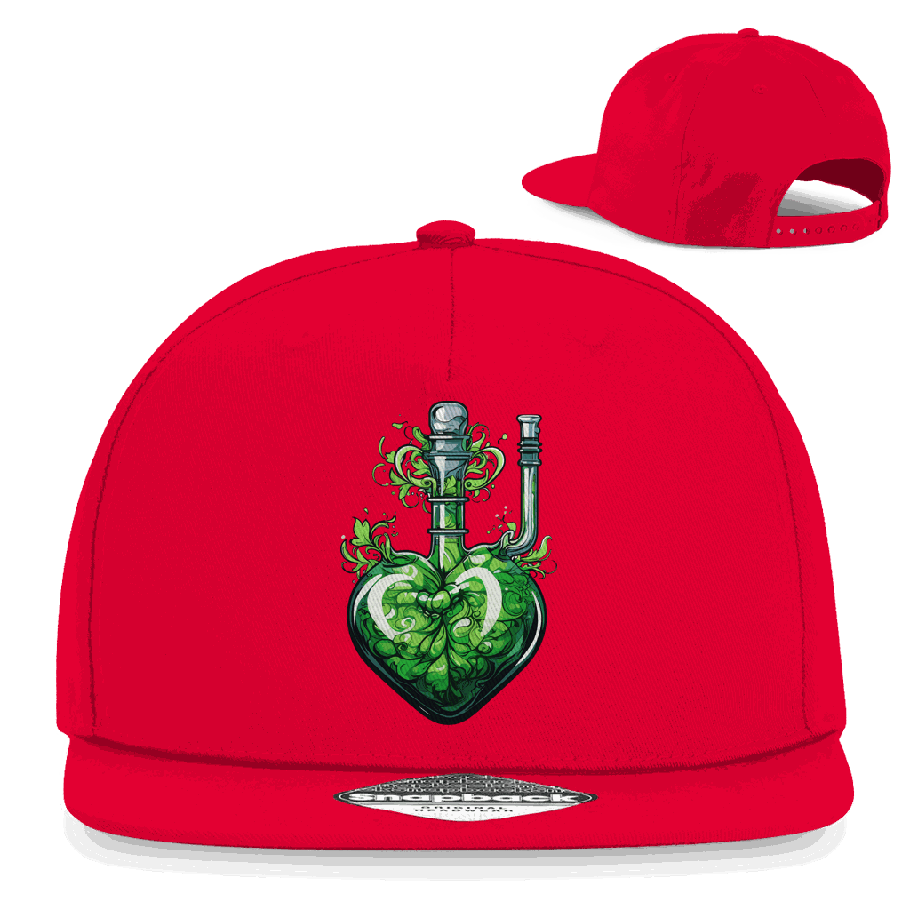 Snapback Rapper Cap - Heart Bong | Division420®