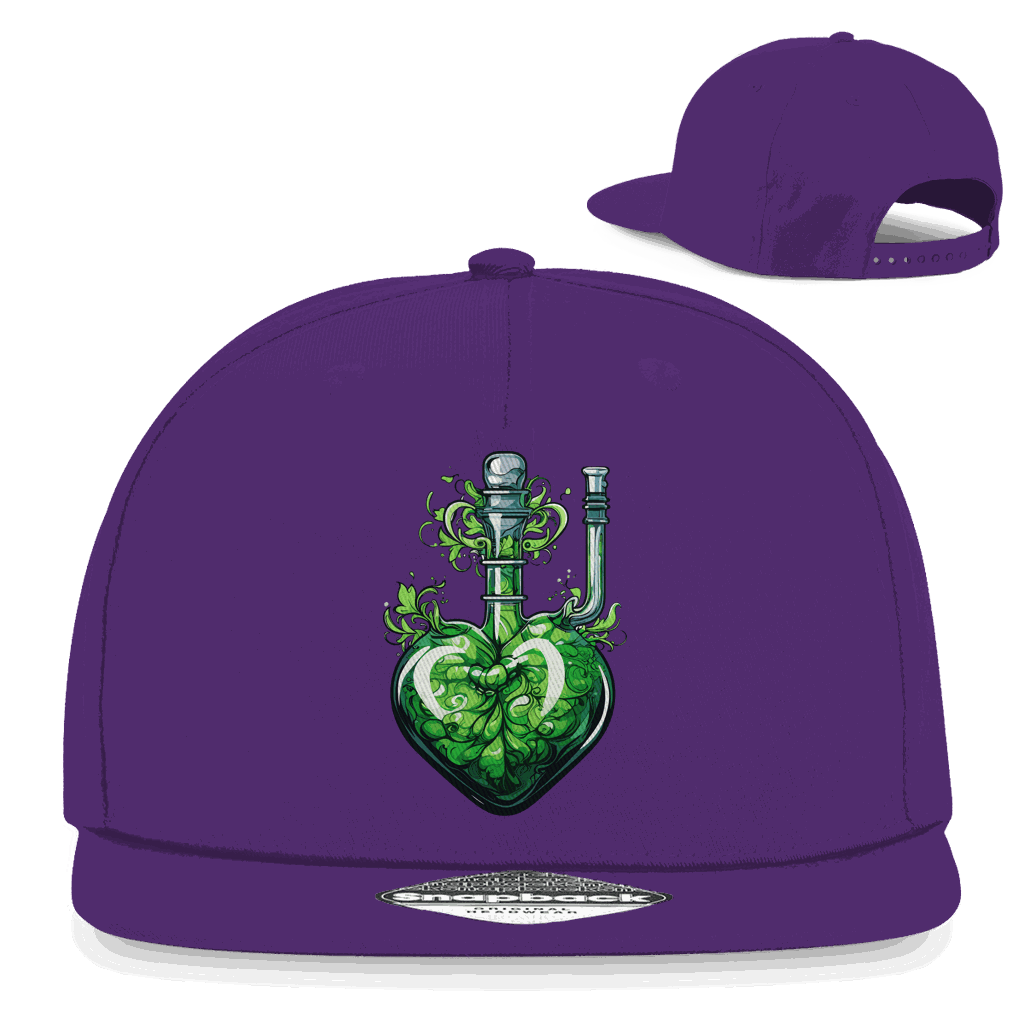 Snapback Rapper Cap - Heart Bong | Division420®