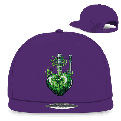 Snapback Rapper Cap - Heart Bong | Division420®
