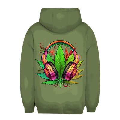 Unisex Oversize Hoodie - I Love Music | Division420®