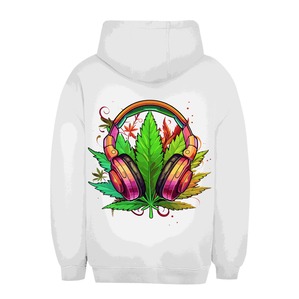 Unisex Oversize Hoodie - I Love Music | Division420®