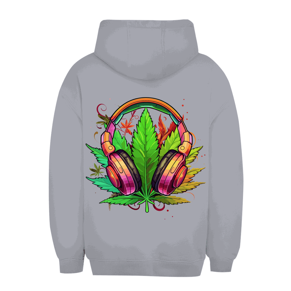 Unisex Oversize Hoodie - I Love Music | Division420®