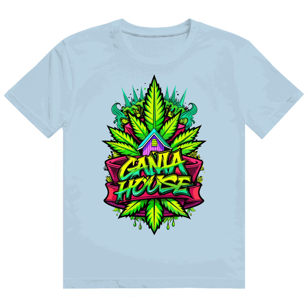 Heavy Cotton T-Shirt - Ganja House | Division420®