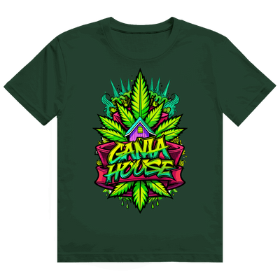 Heavy Cotton T-Shirt - Ganja House | Division420®