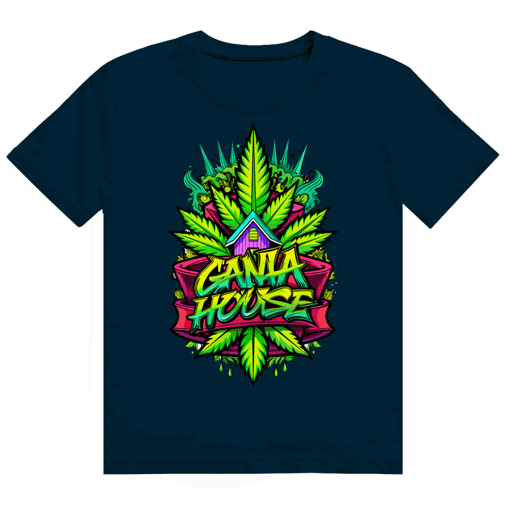 Heavy Cotton T-Shirt - Ganja House | Division420®