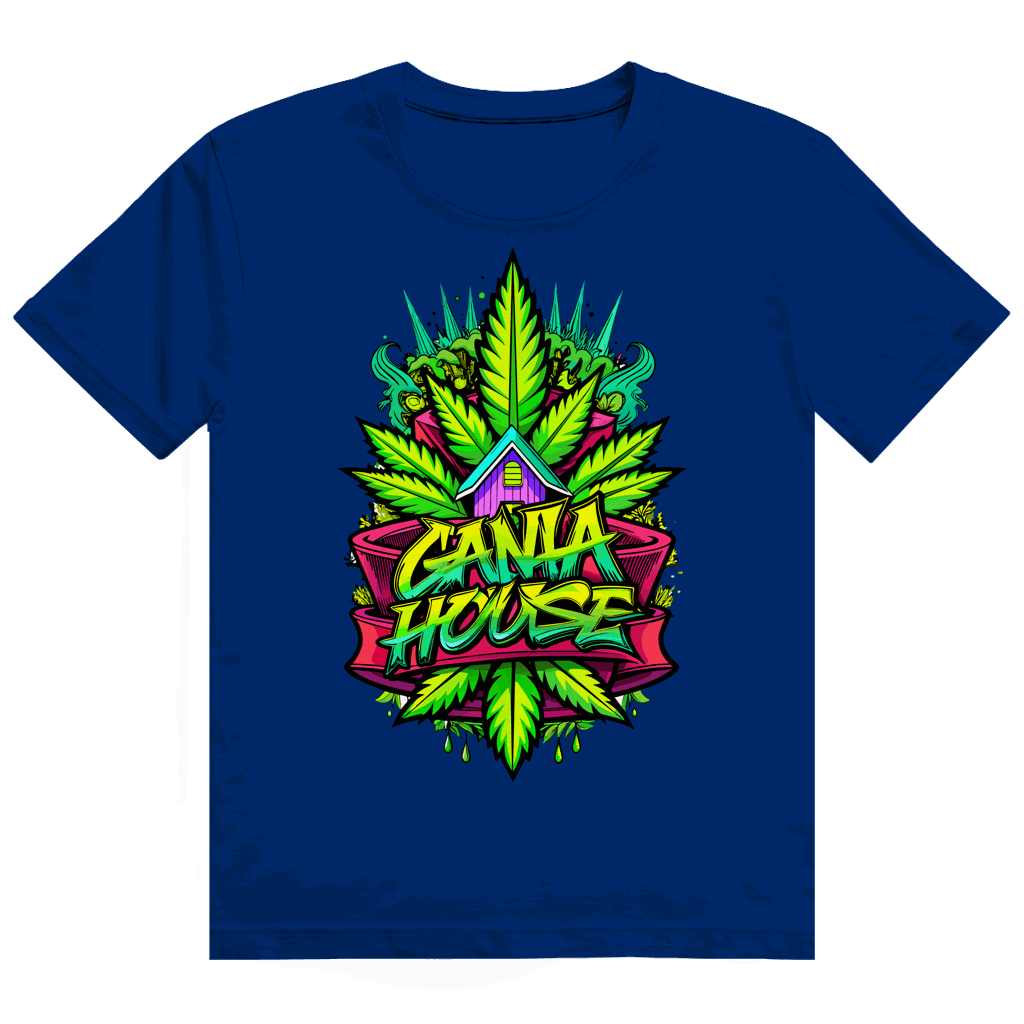 Heavy Cotton T-Shirt - Ganja House | Division420®