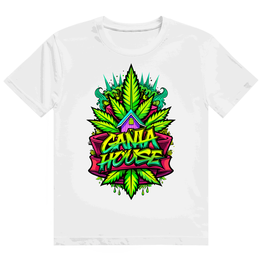 Heavy Cotton T-Shirt - Ganja House | Division420®