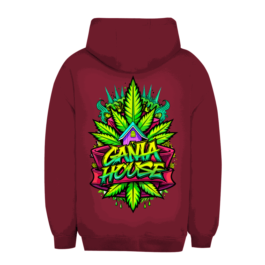 Unisex Oversize Hoodie - Ganja House | Division420®