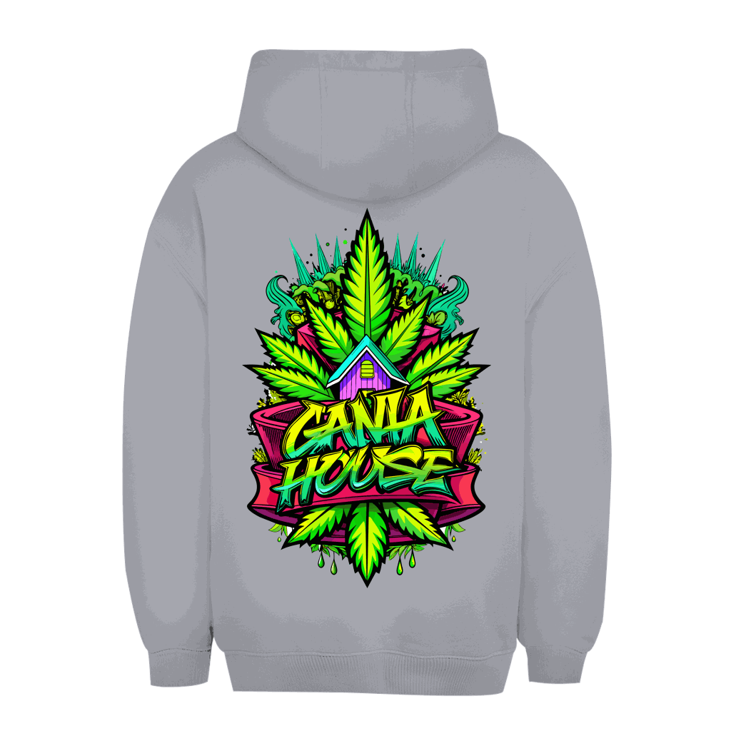 Unisex Oversize Hoodie - Ganja House | Division420®