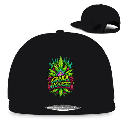 Snapback Rapper Cap - Ganja House | Division420®