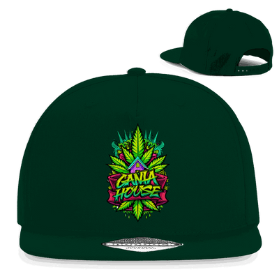 Snapback Rapper Cap - Ganja House | Division420®
