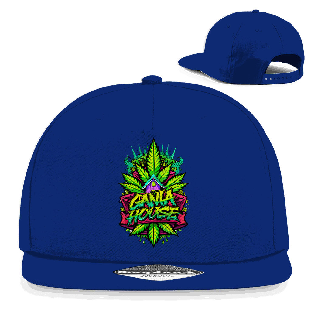 Snapback Rapper Cap - Ganja House | Division420®