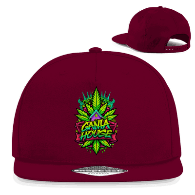 Snapback Rapper Cap - Ganja House | Division420®