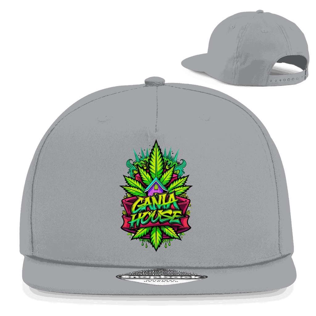 Snapback Rapper Cap - Ganja House | Division420®