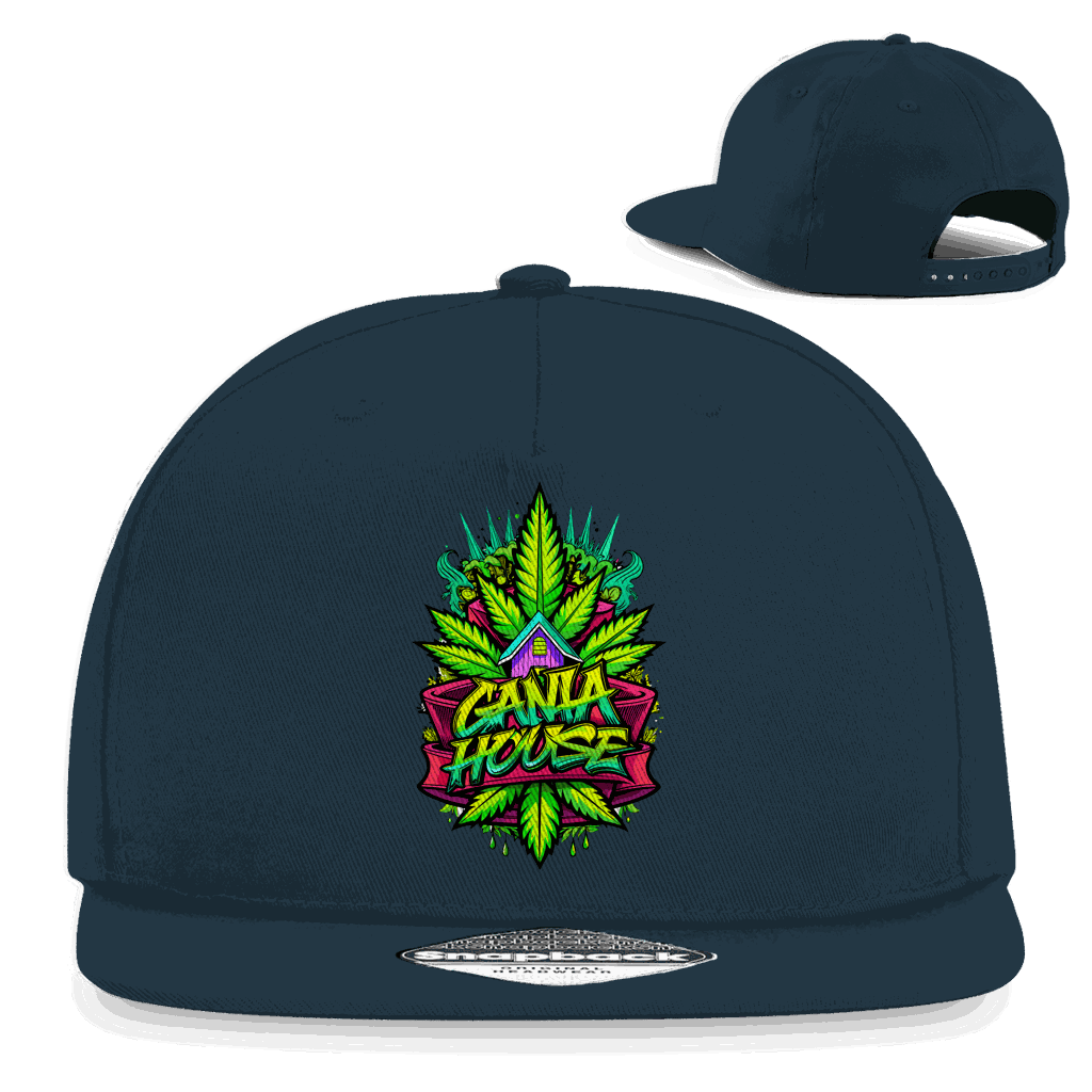 Snapback Rapper Cap - Ganja House | Division420®
